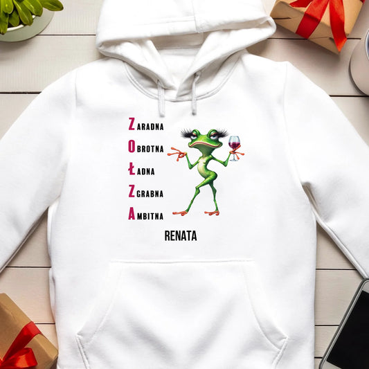 Bluza personalizowana na Dzień Kobiet - Żabunia #455