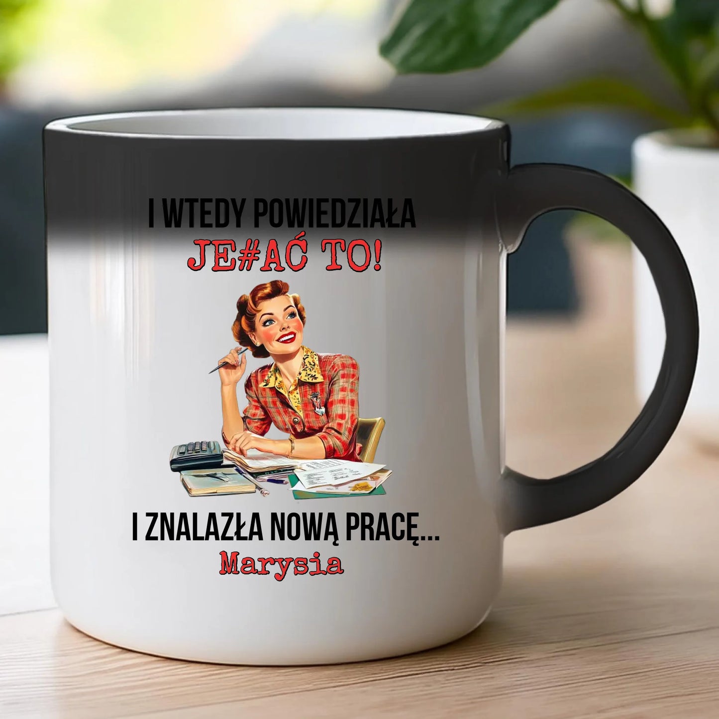 Kubek personalizowany - odejście z pracy #0022