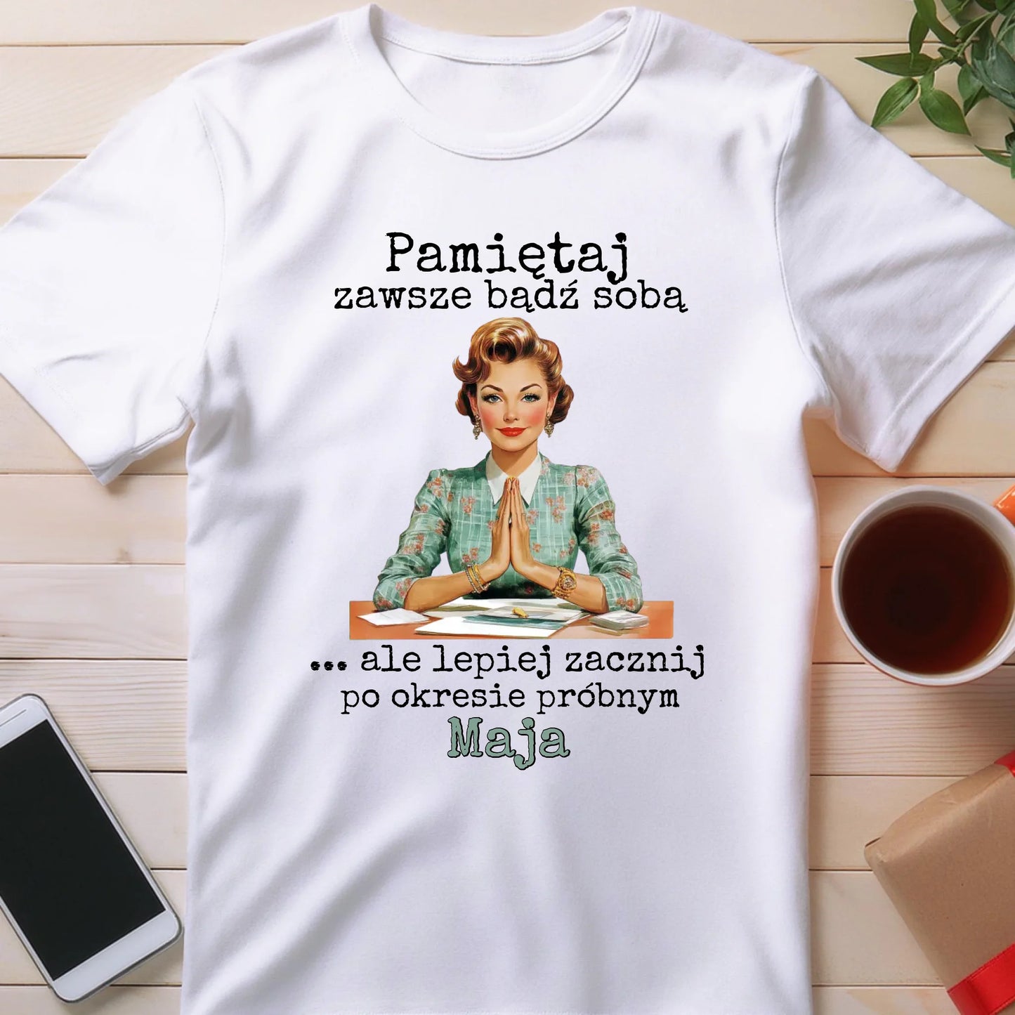 Koszulka personalizowana - odejście z pracy #0023