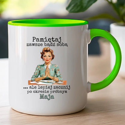Kubek personalizowany - odejście z pracy #0023
