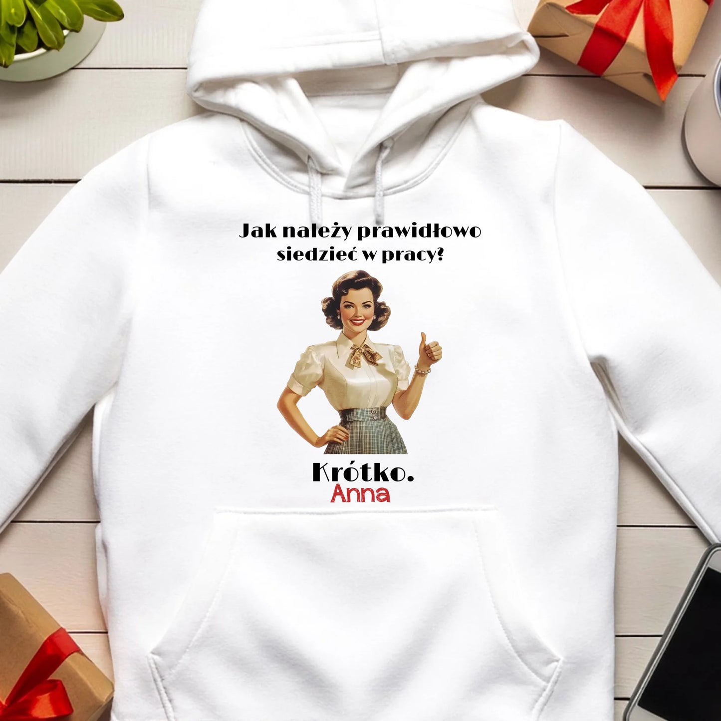 Bluza personalizowana - odejście z pracy #0024