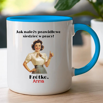Kubek personalizowany - odejście z pracy #0024