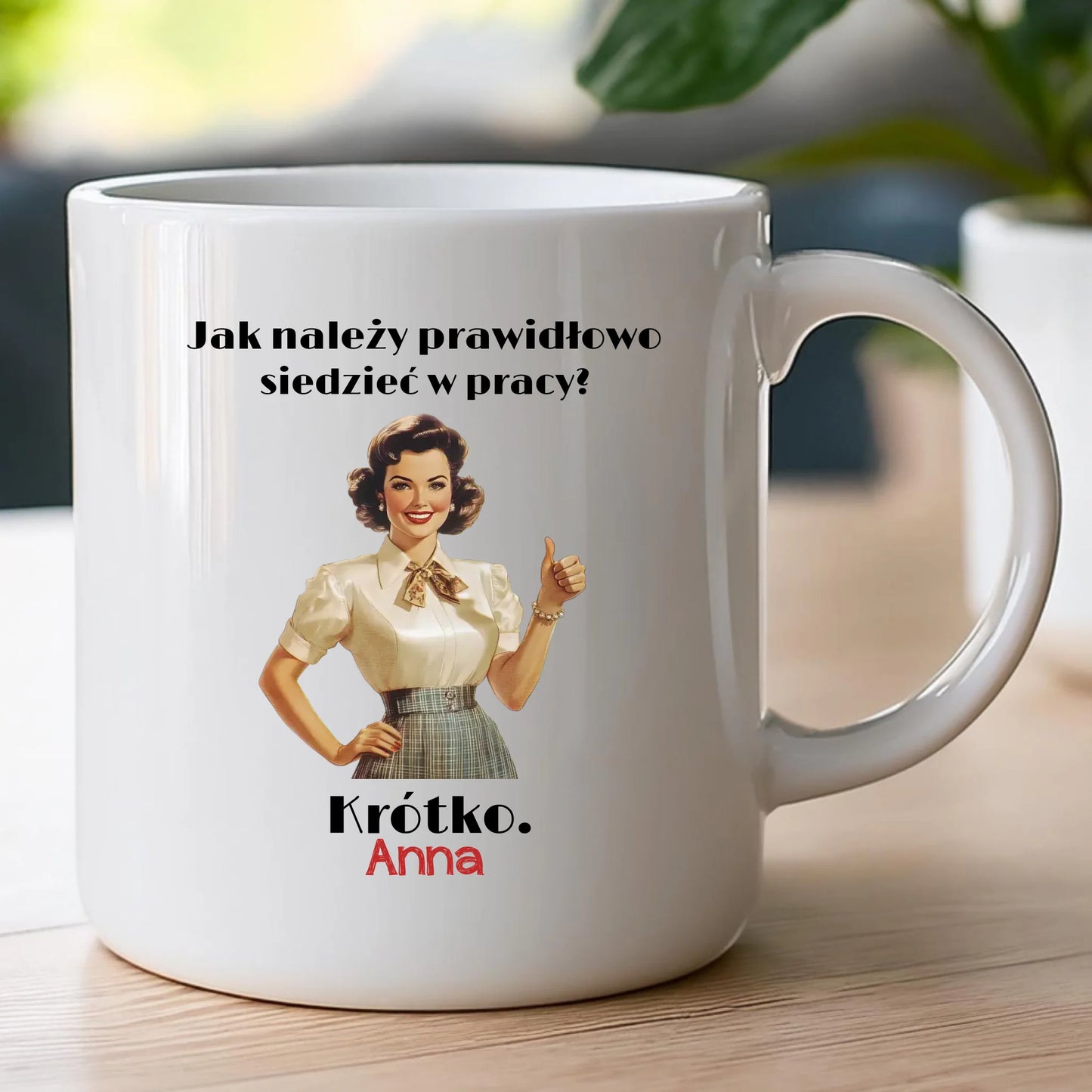 Kubek personalizowany - odejście z pracy #0024