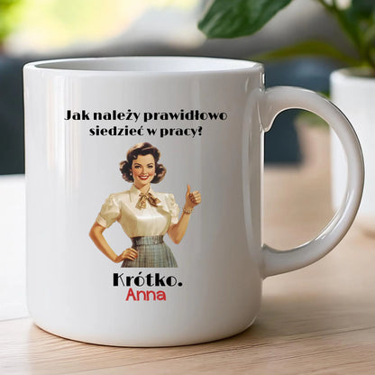 Kubek personalizowany - odejście z pracy #0024