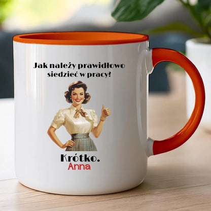 Kubek personalizowany - odejście z pracy #0024