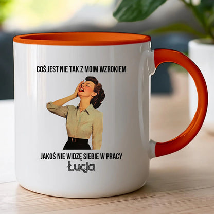 Kubek personalizowany - odejście z pracy #0025