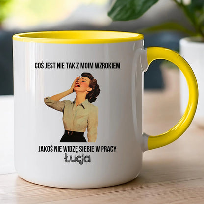 Kubek personalizowany - odejście z pracy #0025