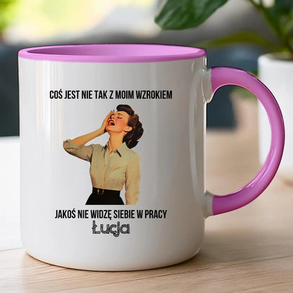Kubek personalizowany - odejście z pracy #0025