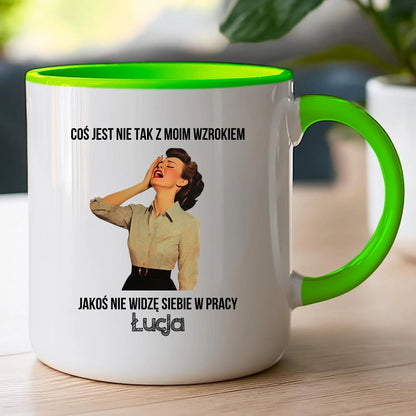 Kubek personalizowany - odejście z pracy #0025