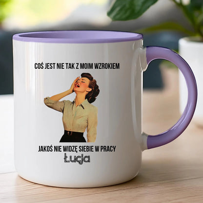Kubek personalizowany - odejście z pracy #0025
