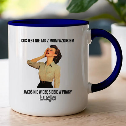 Kubek personalizowany - odejście z pracy #0025