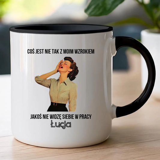 Kubek personalizowany - odejście z pracy #0025