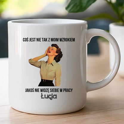 Kubek personalizowany - odejście z pracy #0025
