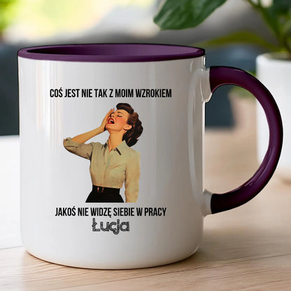 Kubek personalizowany - odejście z pracy #0025