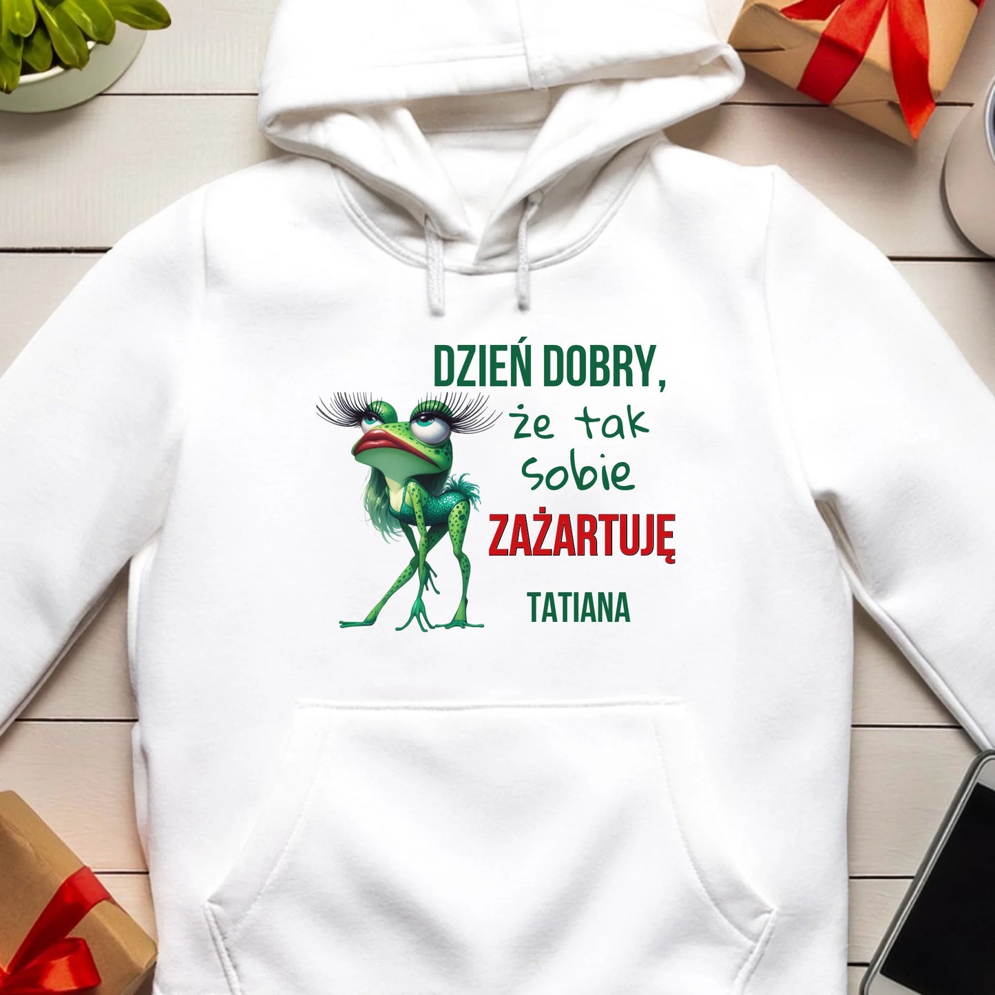 Bluza personalizowana na Dzień Kobiet - Żabunia #451