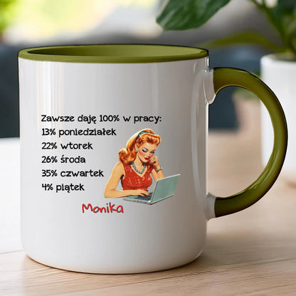 Kubek personalizowany - odejście z pracy #0026