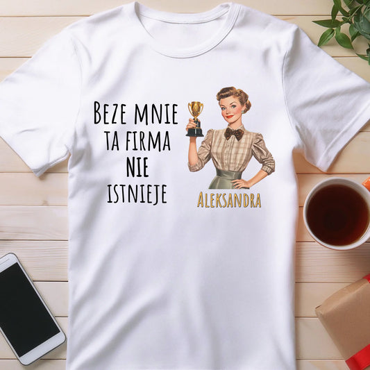 Koszulka personalizowana - odejście z pracy #0027