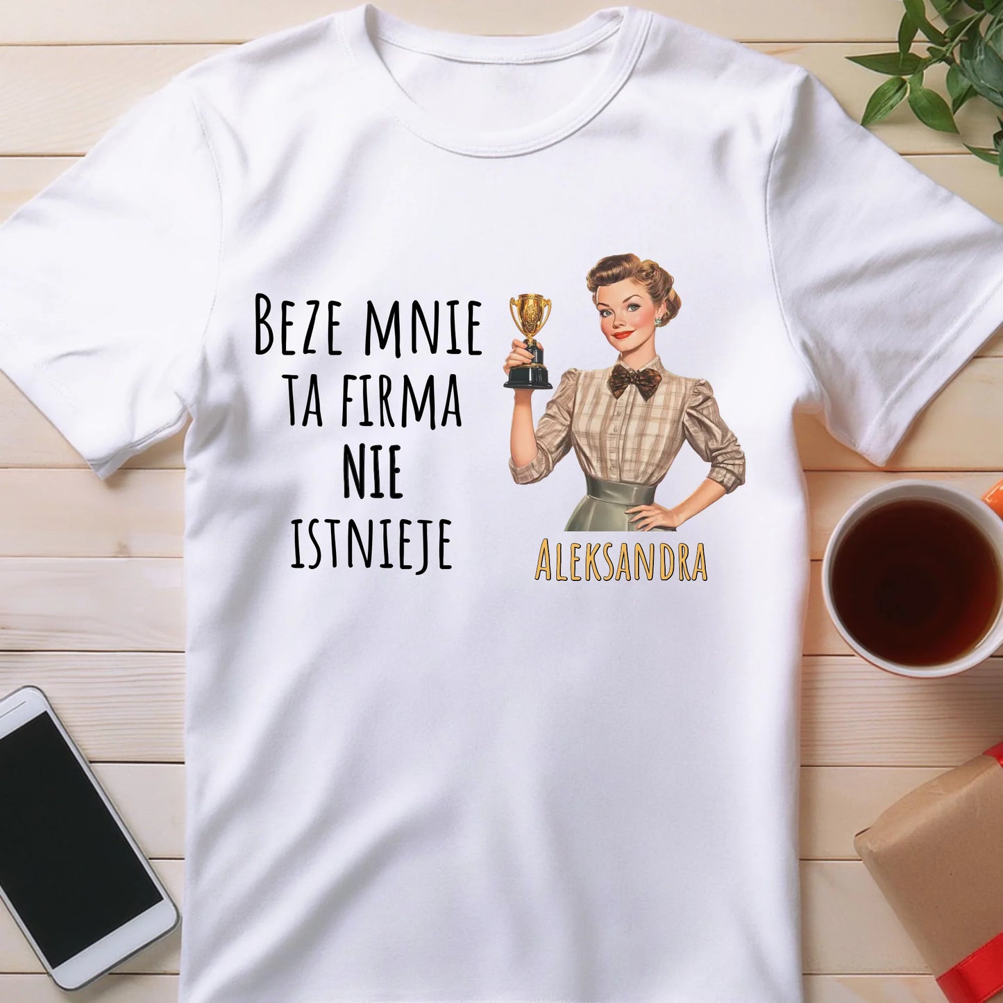 Koszulka personalizowana - odejście z pracy #0027