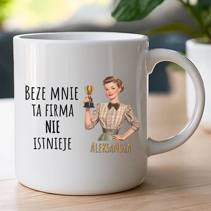 Kubek personalizowany - odejście z pracy #0027