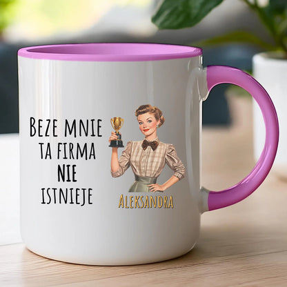 Kubek personalizowany - odejście z pracy #0027