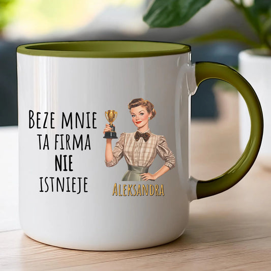 Kubek personalizowany - odejście z pracy #0027