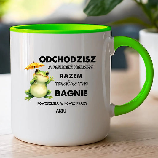 Kubek personalizowany - Odejście z pracy #402