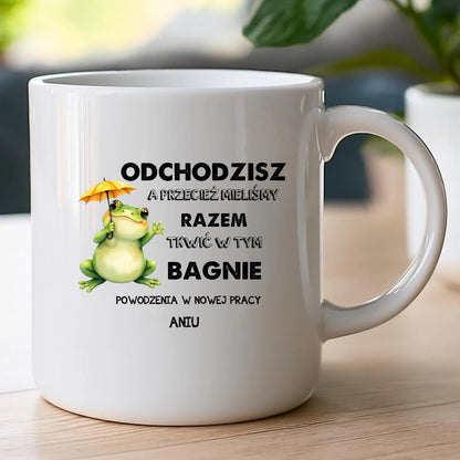 Kubek personalizowany - Odejście z pracy #402