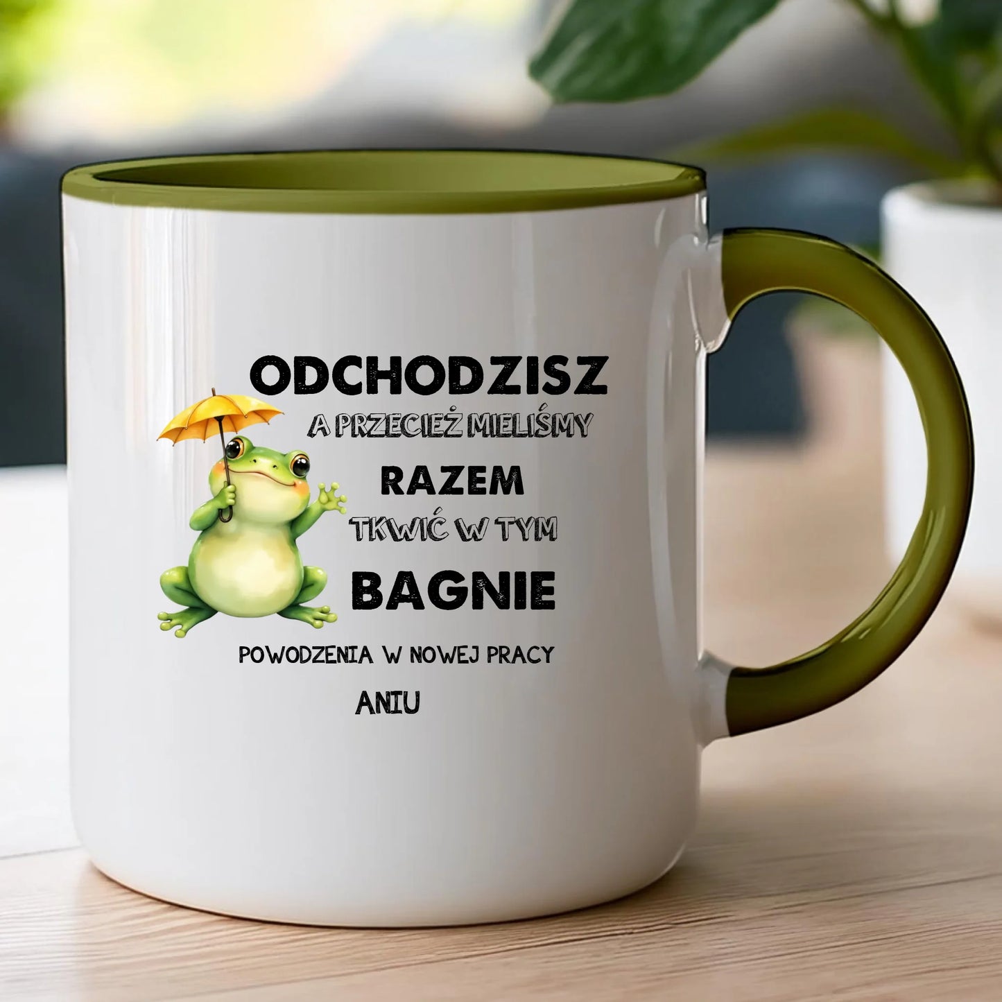 Kubek personalizowany - Odejście z pracy #402