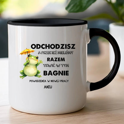 Kubek personalizowany - Odejście z pracy #402