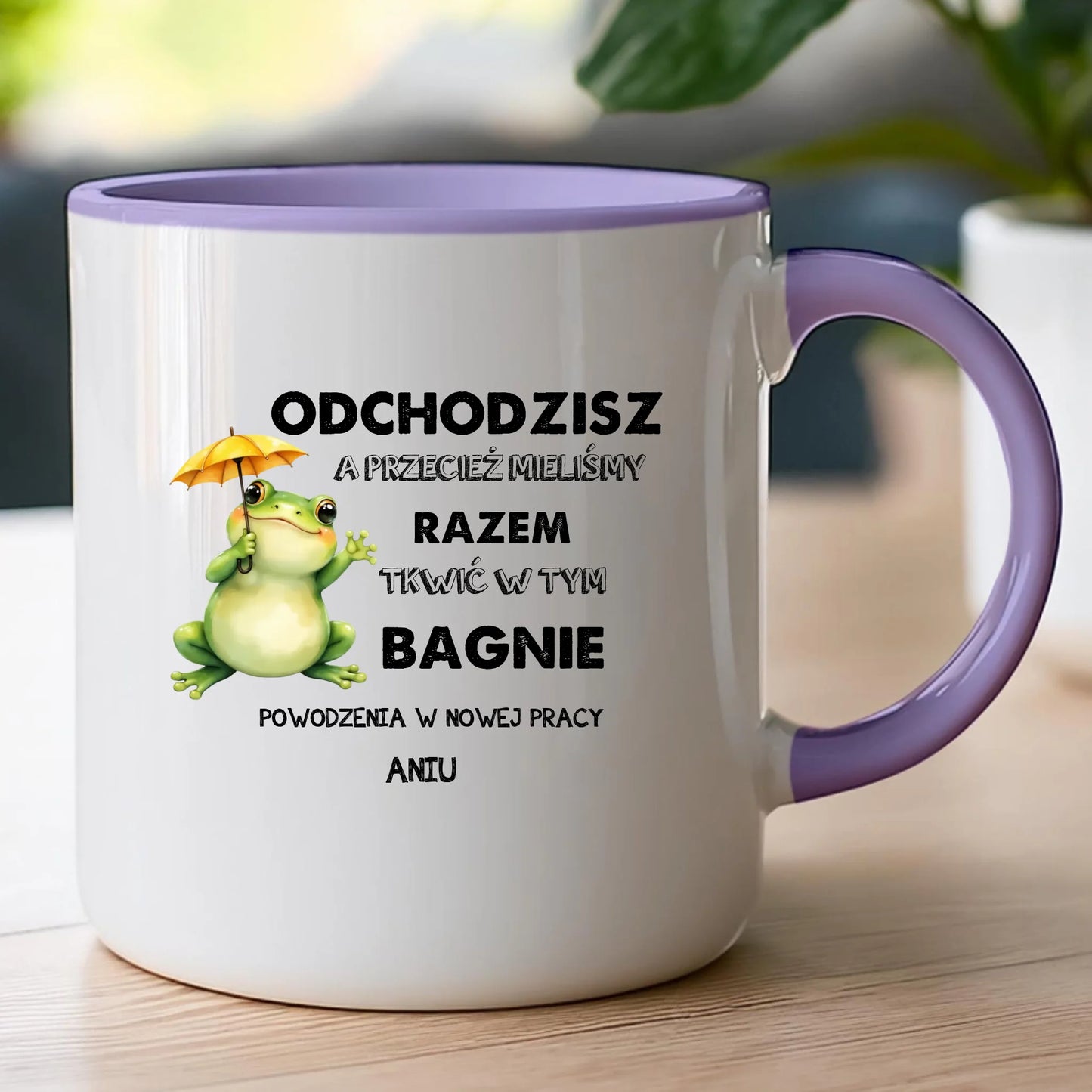 Kubek personalizowany - Odejście z pracy #402