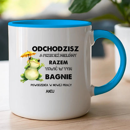 Kubek personalizowany - Odejście z pracy #402