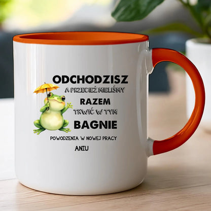 Kubek personalizowany - Odejście z pracy #402
