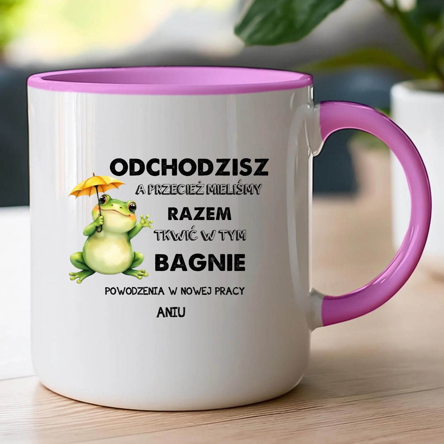 Kubek personalizowany - Odejście z pracy #402