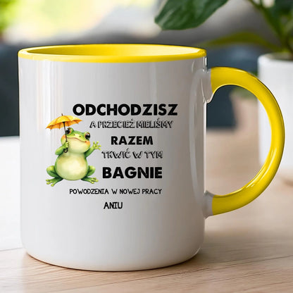Kubek personalizowany - Odejście z pracy #402