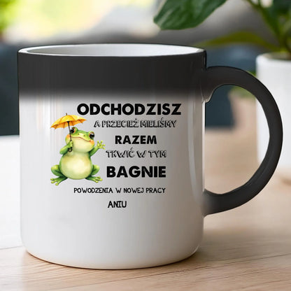 Kubek personalizowany - Odejście z pracy #402