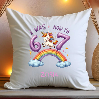 Poduszka personalizowana - 67 six seven #6677