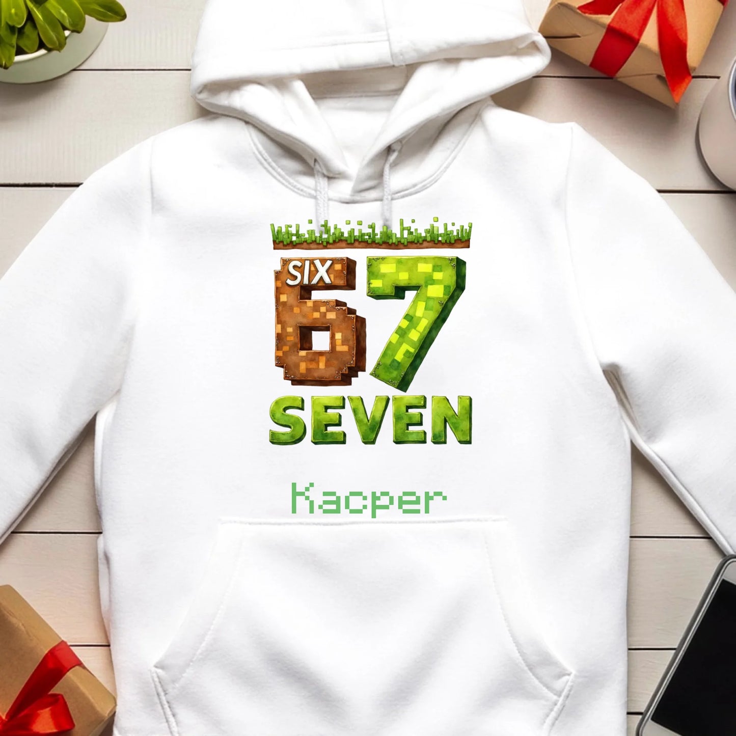 Bluza personalizowana - 67 six seven #7766