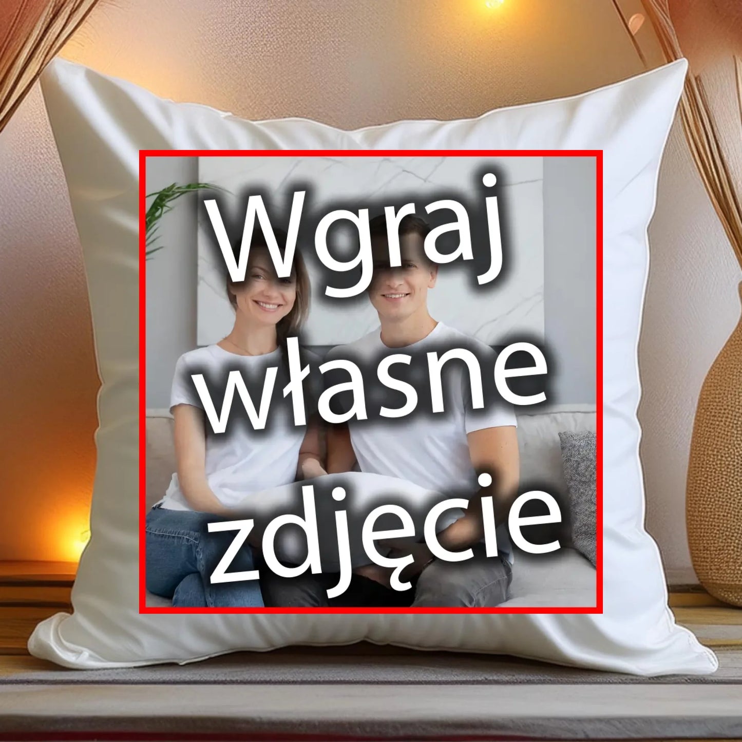 Poduszka personalizowana z własnym zdjęciem #1