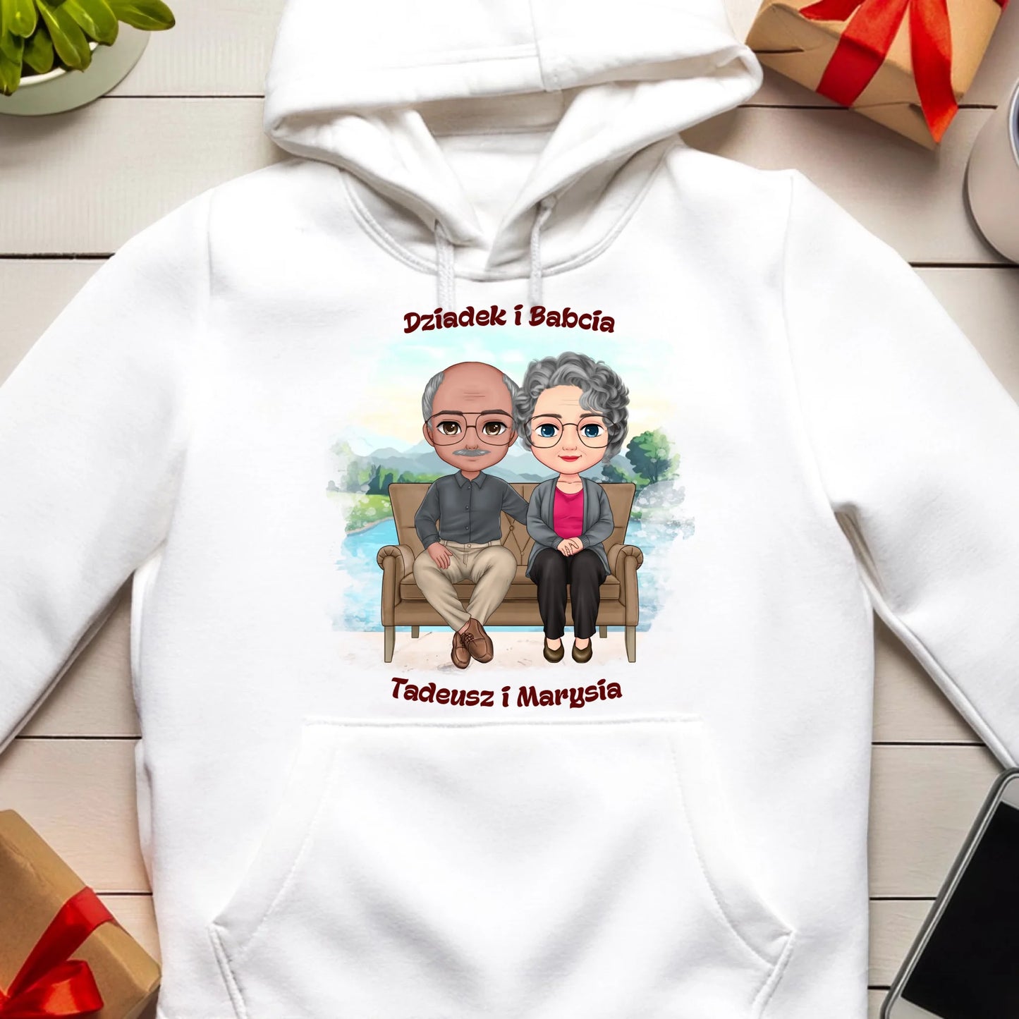Bluza personalizowana dla babci i dziadka #608
