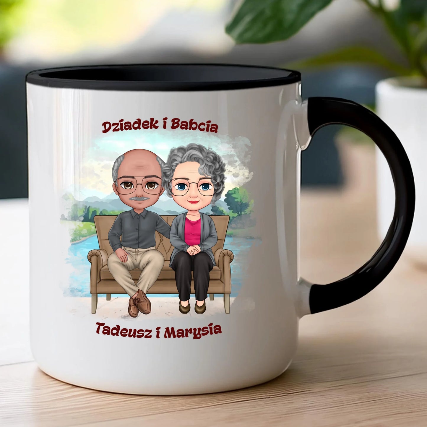Kubek personalizowany dla babci i dziadka #608