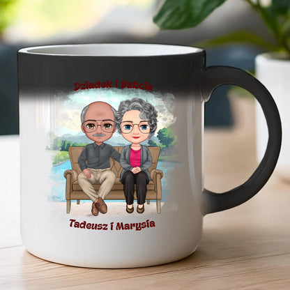 Kubek personalizowany dla babci i dziadka #608