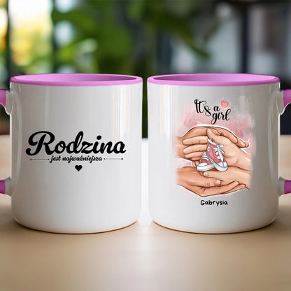 Kubek personalizowany dla przyszłych rodziców #902