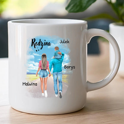 Kubek personalizowany dla rodziny #822