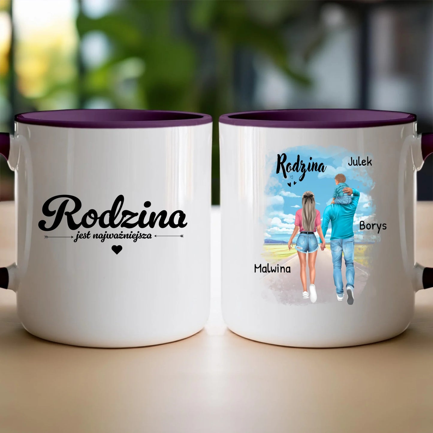 Kubek personalizowany dla rodziny #822