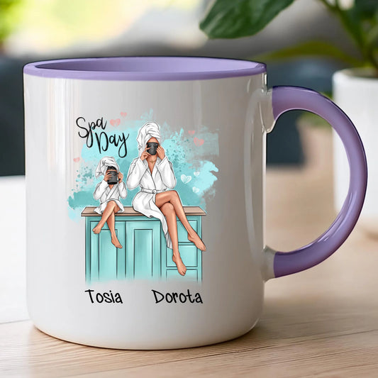 Kubek personalizowany dla mamy i córki #315