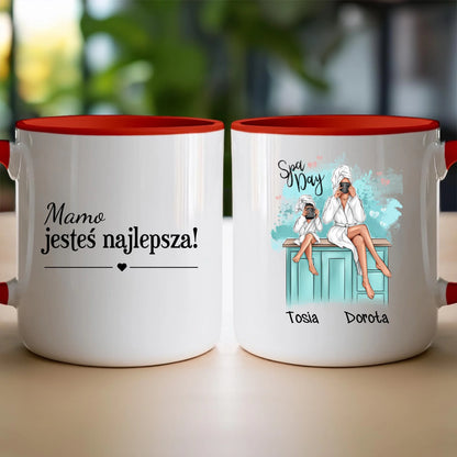 Kubek personalizowany dla mamy i córki #315
