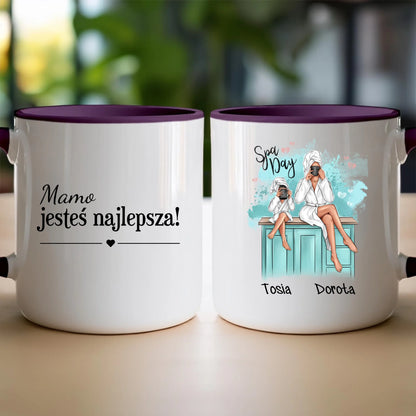 Kubek personalizowany dla mamy i córki #315