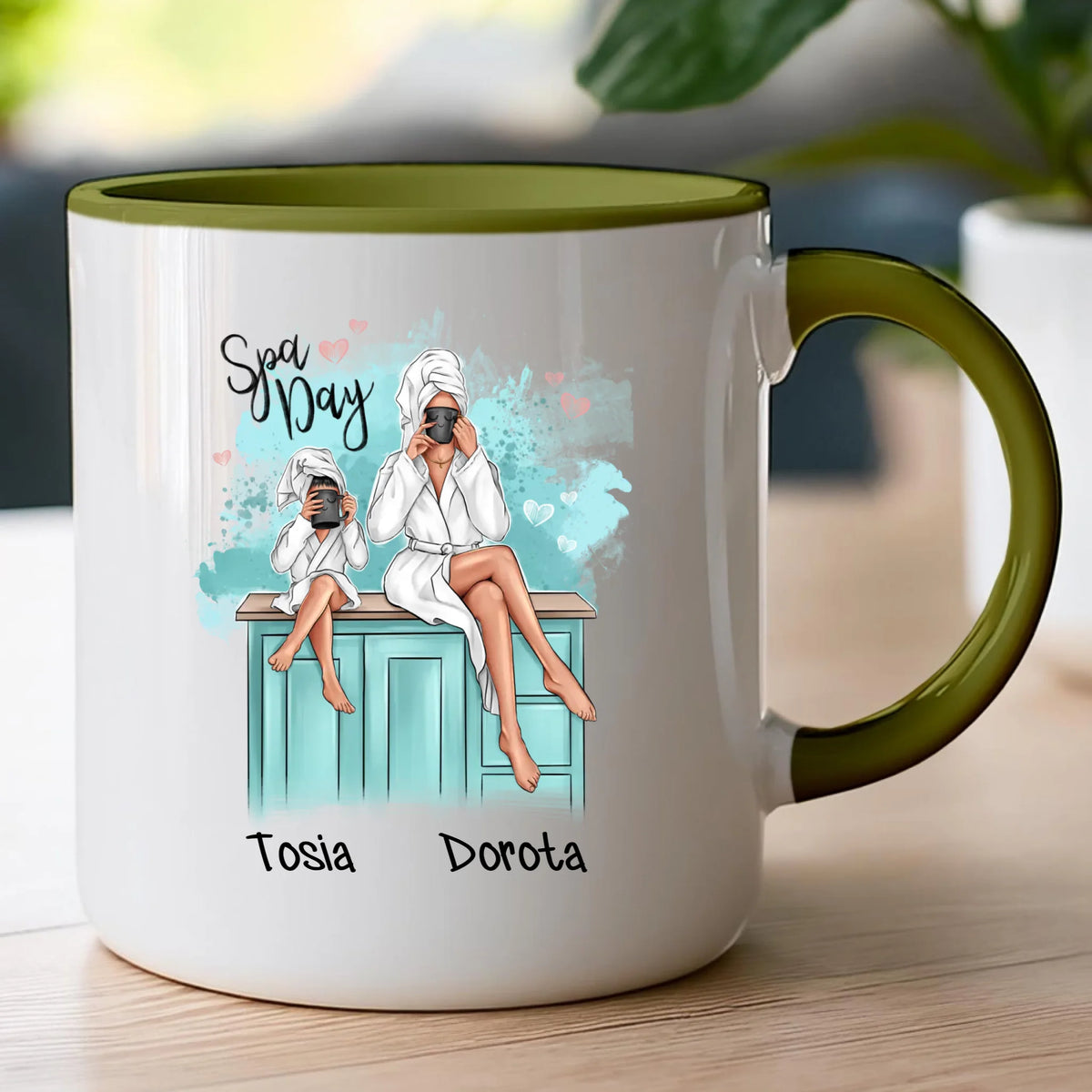 Kubek personalizowany dla mamy i córki #315