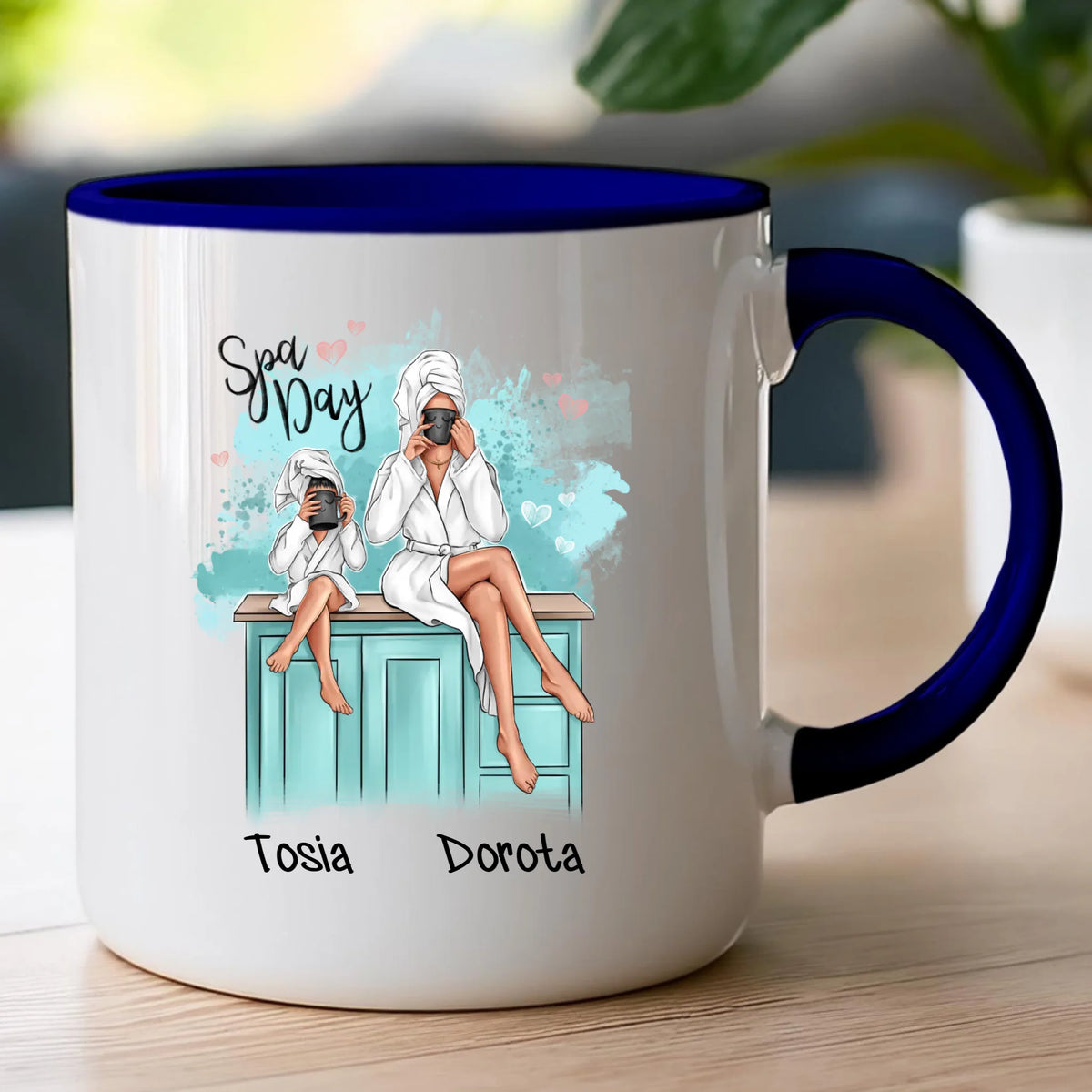 Kubek personalizowany dla mamy i córki #315