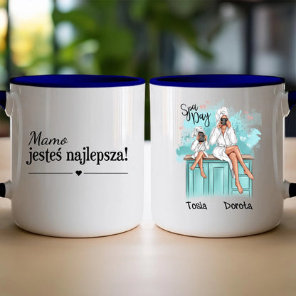 Kubek personalizowany dla mamy i córki #315